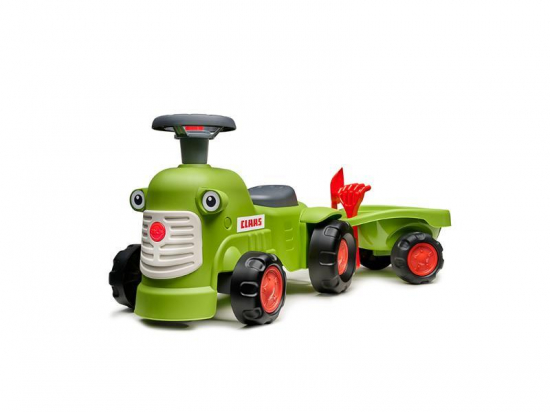 TRACTEUR PORTEUR 1er AGE +REMORQUE CLAAS