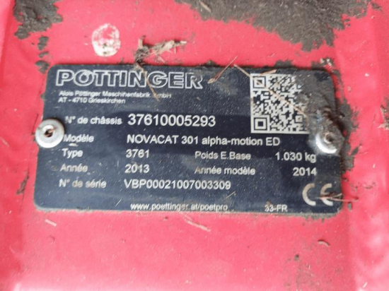 POTTINGER - NOVACAT 301 - 2013