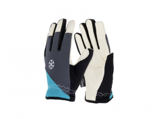 Gants d'hiver Polartex II turquoise/gris