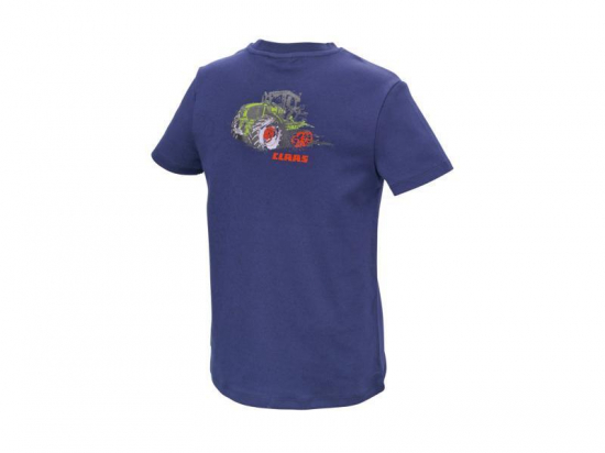 Tee-shirt bleu enfant CLAAS