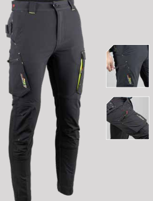 PANTALON UTOPIE STRETCH 4WAY NOIR