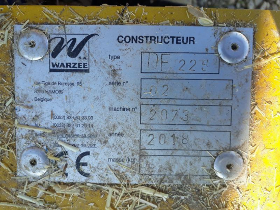 WARZEE - DE225 - 2018