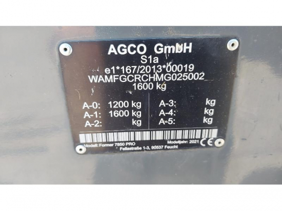 FENDT - 7850 - 2021