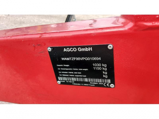 MASSEY FERGUSON - TD776 DX DN - 2024