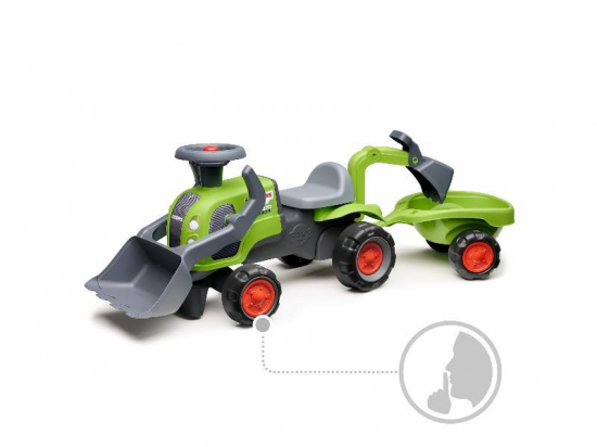 PORTEUR TRACTEUR CLAAS 1ER AGE + REMORQU