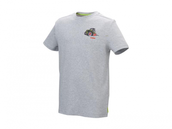 Tee-shirt enfant gris CLAAS