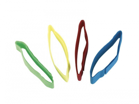 Lot de bracelets velcro fluo assortis