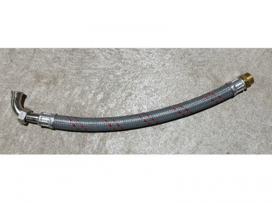 FLEXIBLE TRESSE COUDE MF1x600