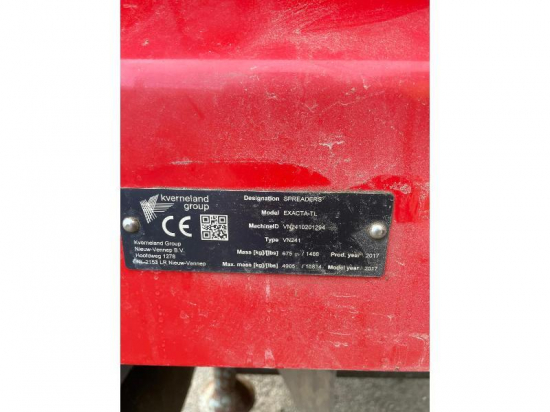 KVERNELAND - EXACTA - 2017