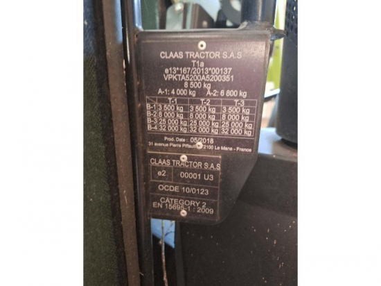 CLAAS TRACTEUR - ARION 410 MR - 2018