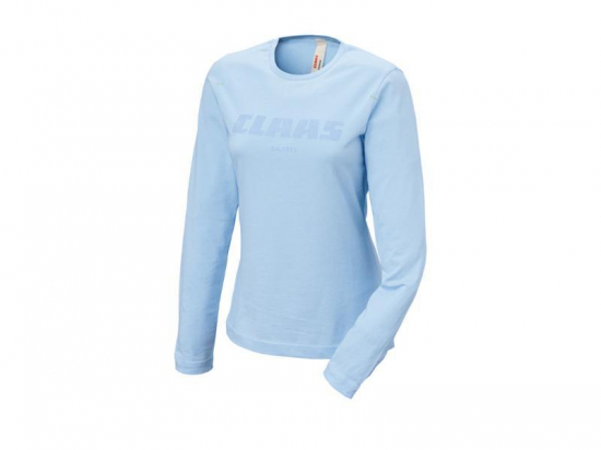 TEE-SHIRT A MANCHES LONGUES FEMMES BLEU