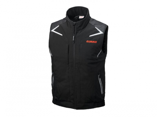 GILET DE TRAVAIL NOIR HIVER CLAAS
