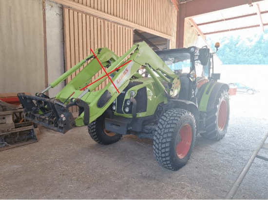 CLAAS TRACTEUR - ARION 410 MR - 2018