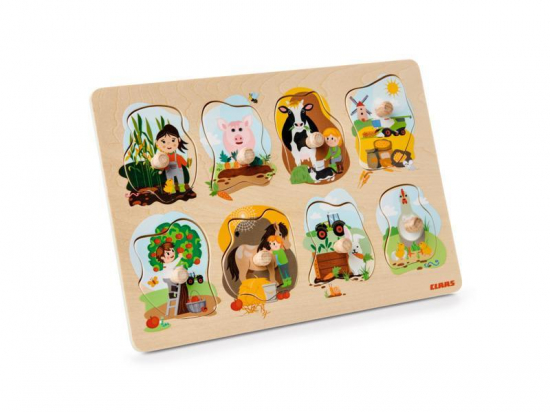 Puzzle a encastrer, 8 pieces