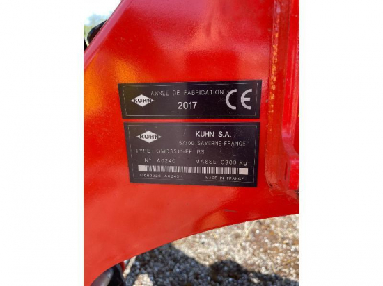 KUHN - GMD 3511 FF - 2017