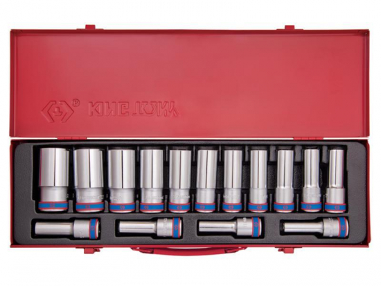 COFFRET DOUILLES 1/2' LONGUES 12:14-16:1