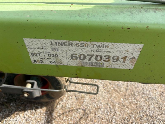 CLAAS RECOLTE - LINER 650 TWIN - 2013