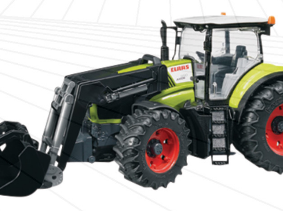 CLAAS AXION 950 AVEC CHARGEUR FRONTAL