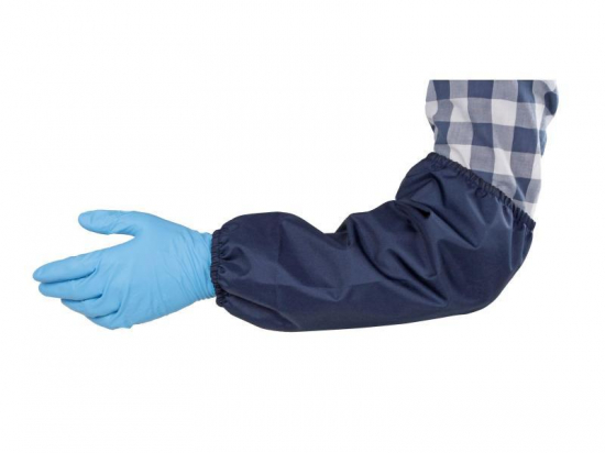 MANCHETTE OXFORD BLEU, 40CM