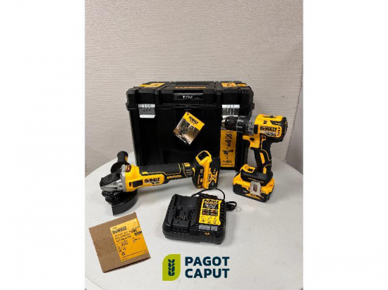 PACK DEWALT 2 outils 18V + Batteries