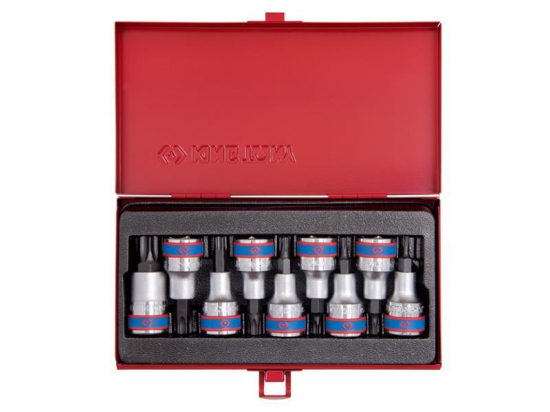 COFFRET DOUILLES 1/2" TORX