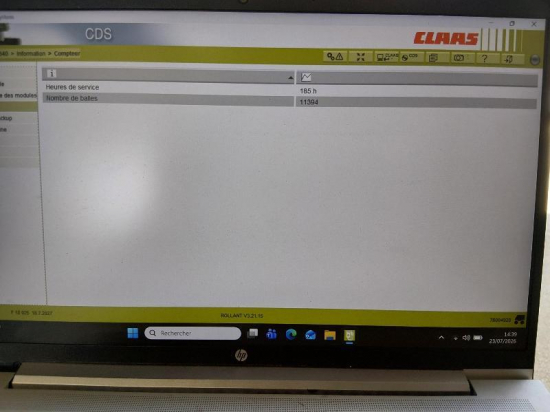 CLAAS RECOLTE - ROLLANT 340 - 2018