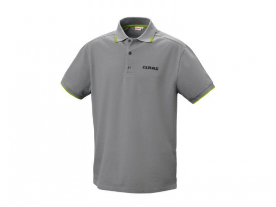 Polo gris CLAAS