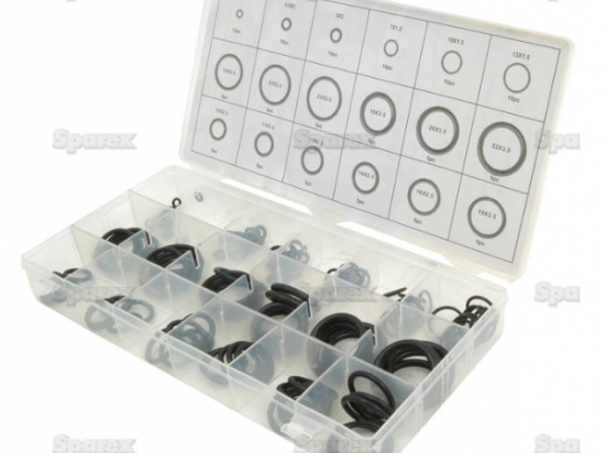 Assort. joints toriques métrique (125 pc