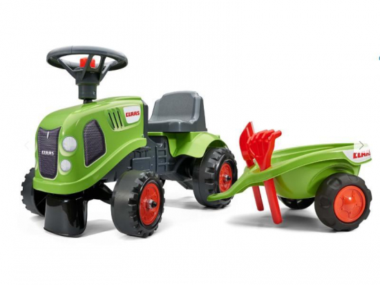PORTEUR BABY CLAAS AVEC REMORQUE ET OUTI