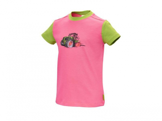 Tee-shirt rose enfant CLAAS