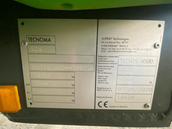 TECNOMA - TECNIS 4500 - 2022