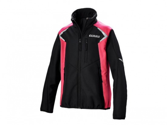 VESTE SOFTSHELL FILLE ROSE CLAAS