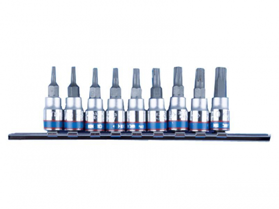 Jeu de douilles tournevis Torx 1/4 su