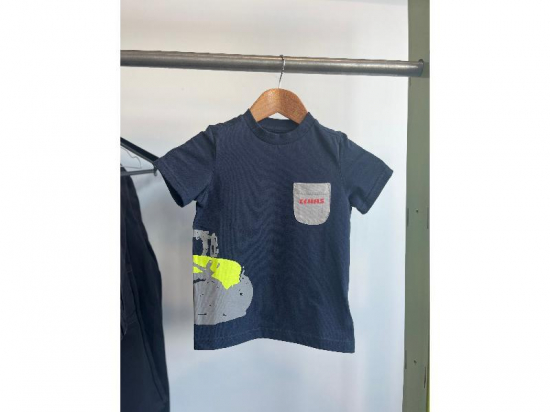 Tee-shirt bleu CLAAS, taille 122/128