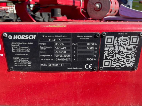 HORSCH - SPINTER 4 ST 202 - 2024