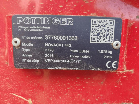 POTTINGER - NOVACAT 442 - 2016