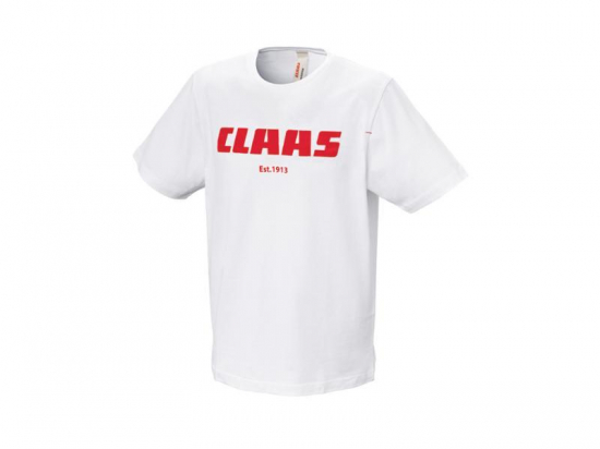 TEE-SHIRT CLAAS BLANC  HOMME