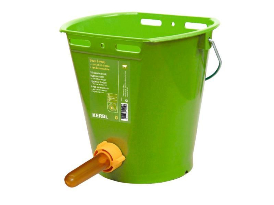 Seau à veau 8L systèm à trappe hygiène o
