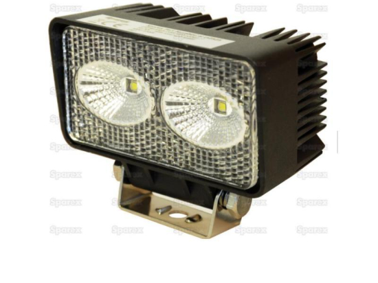 Phare trav.Led rect. 12/24v 2000 lumen 2