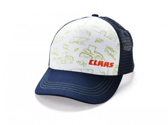 Casquette enfant bleue CLAAS