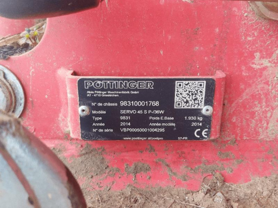 POTTINGER - SERVO 45S PLUS - 2014