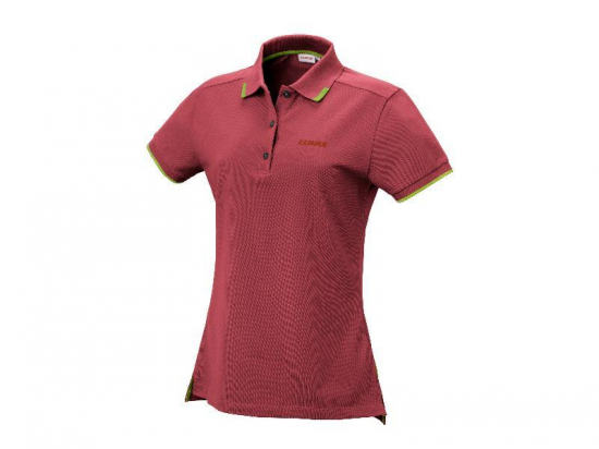 POLO CLAAS FEMME BORDEAUX