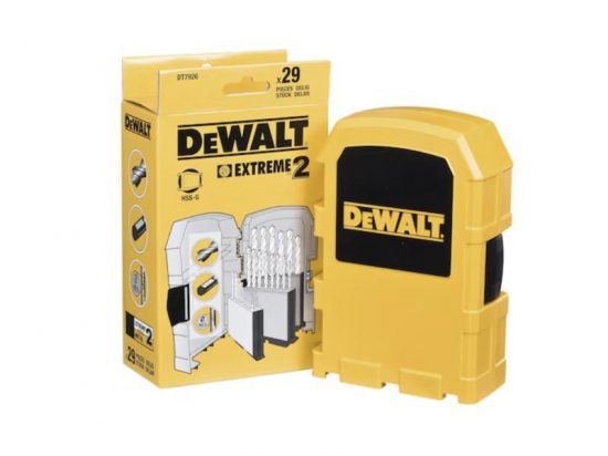 Coffret plastique de 29 forets DEWALT