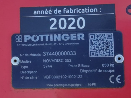 POTTINGER - NOVADISC 352 - 2020