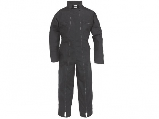 COMBINAISON 2 ZIPS NOIR TAILLE XL