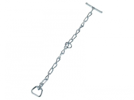 Chaîne avec virole 60cm et   a
