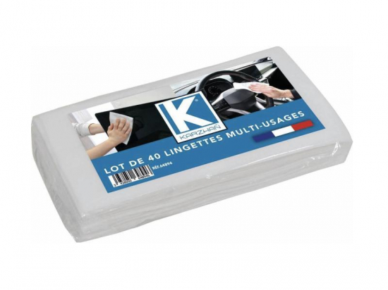 LINGETTES MULTI USAGE LOT 40 PIECES