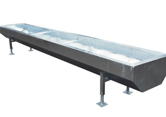 Auge standard Galva 6 m x 0.80 m x 0.38