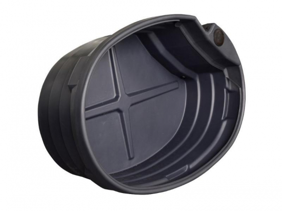 Superbac ovale rebord intérieur 1000 lit