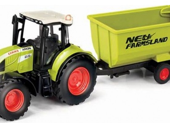 TRACTEUR METAL ET PLASTIQUE 20 CM